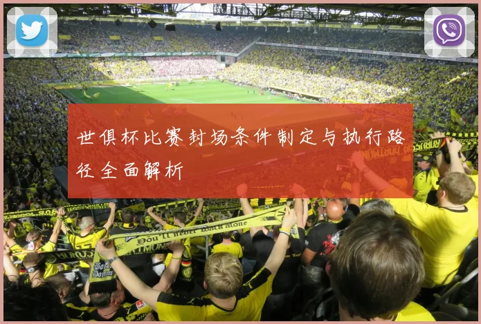 世俱杯比赛封场条件制定与执行路径全面解析